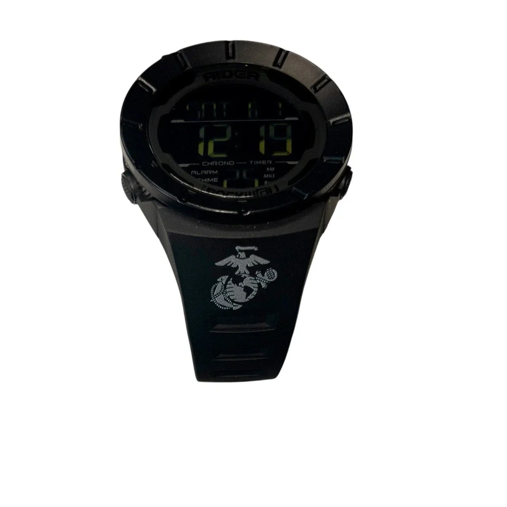 Rockwell Coliseum USMC Edition Watch‎ Blackout 49mm 10ATM Glow Marine Corps.